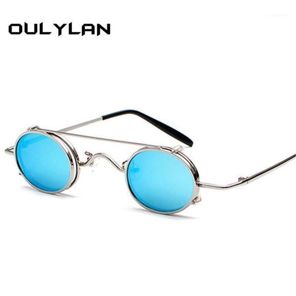 oulylan small round steampunk sunglasses men retro vintage metal punk clip on sun glasses male gift small oval eyewear uv4001, White;black
oulylan small round steampunk sunglasses men retro vintage metal punk clip on sun glasses male gift small oval eyewear uv4001, White;black