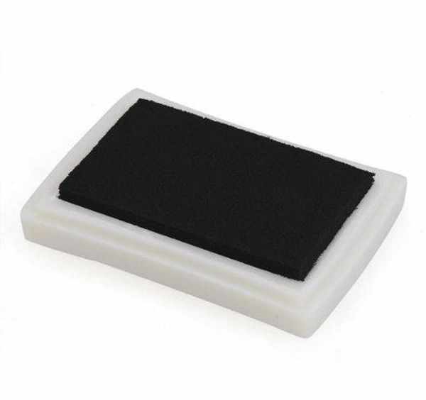 Sweet Center Black Ink Pad Inkpad Rubber Stamp Finger Print Cra Sqcojm Dh_seller2010