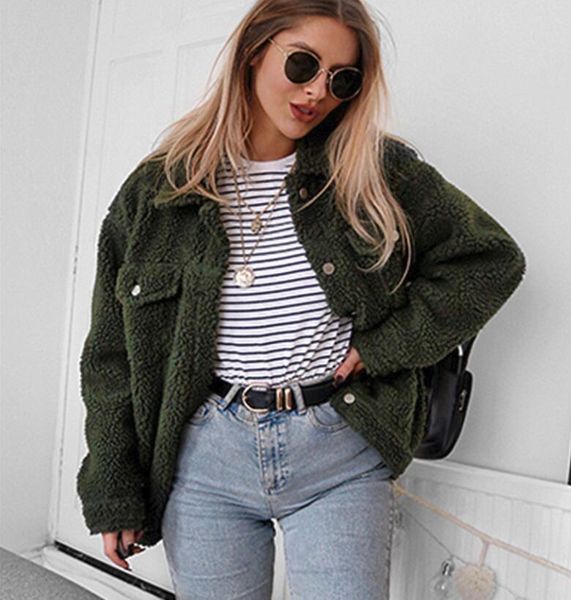 women's jackets s-xl multicolor jacket 2021 fashion explosion personality loose wild fur coat, Black;brown
women's jackets s-xl multicolor jacket 2021 fashion explosion personality loose wild fur coat, Black;brown