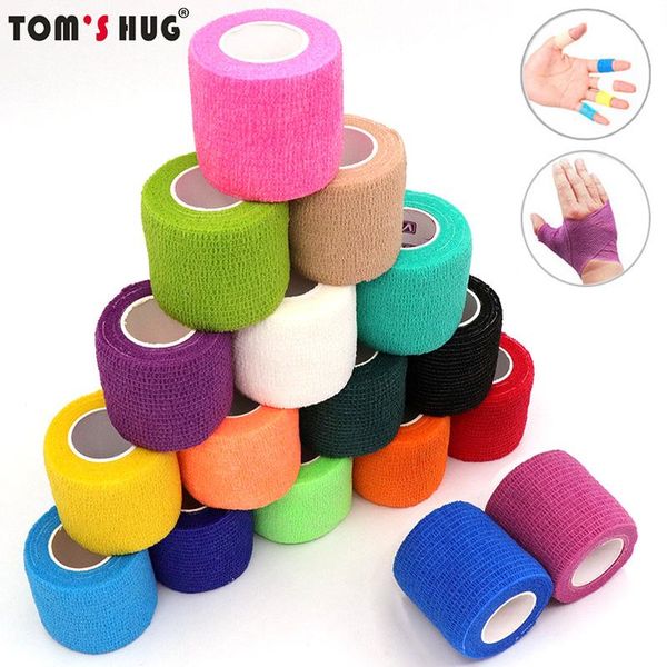 4.5m colorful elasast self adhesive elastic bandage tom's hug sports knee finger ankle palm shoulder athletic wrap tape wmtfku xhlove
4.5m colorful elasast self adhesive elastic bandage tom's hug sports knee finger ankle palm shoulder athletic wrap tape wmtfku xhlove
