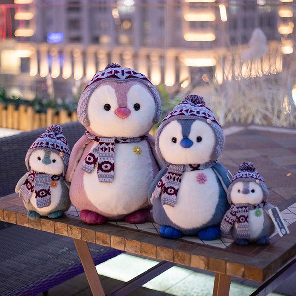 new 4style scarf penguin plush toys stuffed cartoon animal doll fashion toy for kids baby lovely girls christmas birthday gift q1215
new 4style scarf penguin plush toys stuffed cartoon animal doll fashion toy for kids baby lovely girls christmas birthday gift q1215