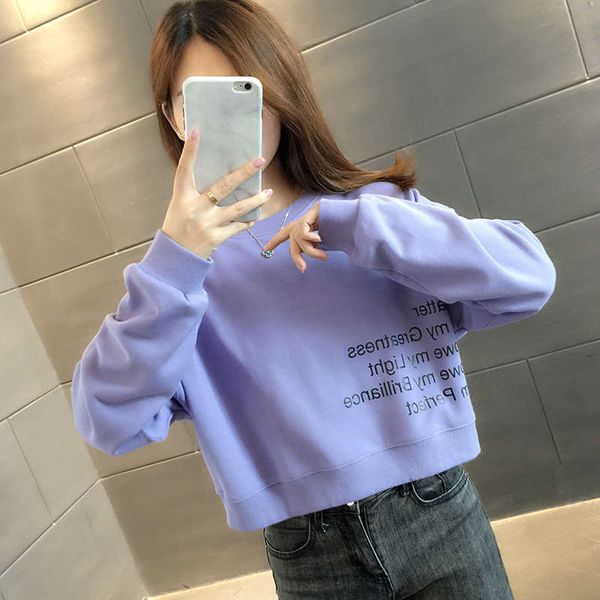 high waisted women's sweater 2020 new korean loose short fashionable autumn winter coat, Black
high waisted women's sweater 2020 new korean loose short fashionable autumn winter coat, Black
