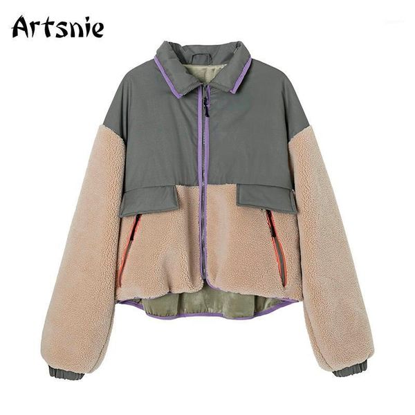 artsnie winter 2021 teddy coats women zipper double pockets warm jackets female turtleneck long sleeve oversized fleece coats1, Black;brown
artsnie winter 2021 teddy coats women zipper double pockets warm jackets female turtleneck long sleeve oversized fleece coats1, Black;brown
