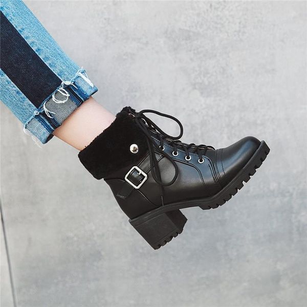 boots ymechic lace up fur ankle for women block high heel shoes buckle motorcycle combat plus size black winter boot 2021
boots ymechic lace up fur ankle for women block high heel shoes buckle motorcycle combat plus size black winter boot 2021