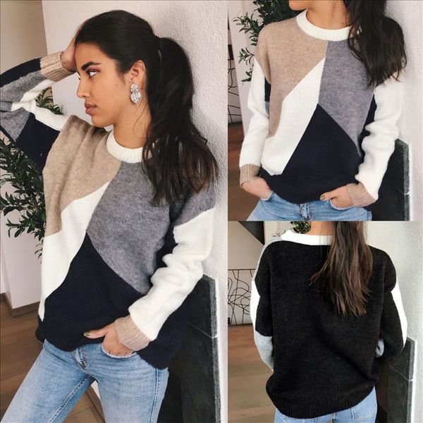 2021 autumn winter elegant women worm loose sweater casual korean pullover knitting sweaters drop shipping high quality, White;black
2021 autumn winter elegant women worm loose sweater casual korean pullover knitting sweaters drop shipping high quality, White;black