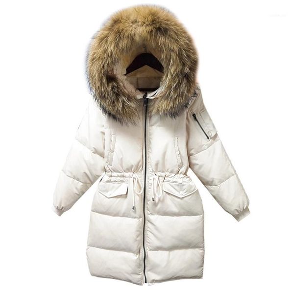 2019 thick warm women winter coat luxury large real fur collar women parkas outwear white duck down fashion female down jacket1, Black
2019 thick warm women winter coat luxury large real fur collar women parkas outwear white duck down fashion female down jacket1, Black