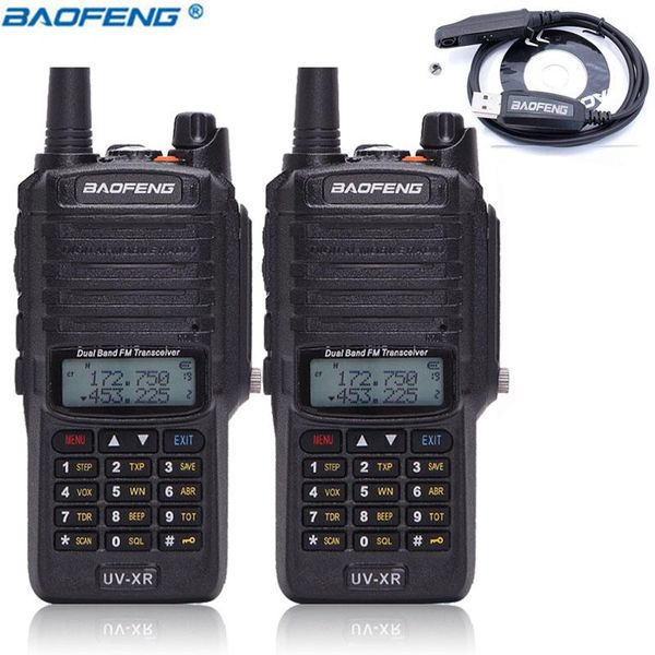 walkie talkie 2pcs baofeng uv-xr talkie10w powerful ip67 waterproof cb portable set handheld 4800mah battery 10km long range ham radio
walkie talkie 2pcs baofeng uv-xr talkie10w powerful ip67 waterproof cb portable set handheld 4800mah battery 10km long range ham radio