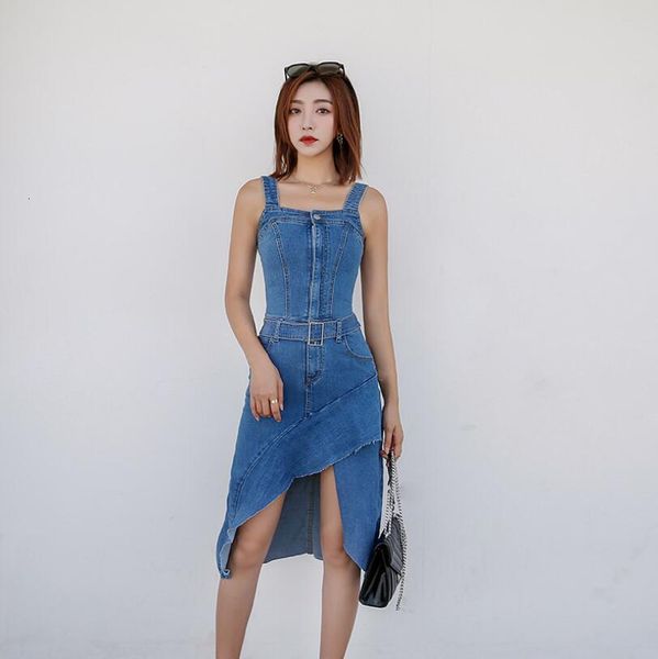 2021 denim female dress belt casual sundress solid high waist irregular jeans dressed as party p2283 eehm, Black;gray
2021 denim female dress belt casual sundress solid high waist irregular jeans dressed as party p2283 eehm, Black;gray