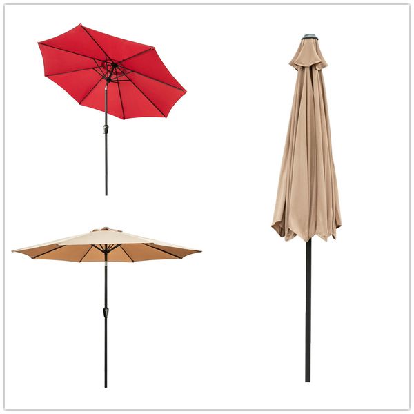 8.86ft sunshade beach umbrella aluminum canopy shelter yard pool market fade resistant 2.7m fade resistant sunshade patio umbrella 2 color
8.86ft sunshade beach umbrella aluminum canopy shelter yard pool market fade resistant 2.7m fade resistant sunshade patio umbrella 2 color