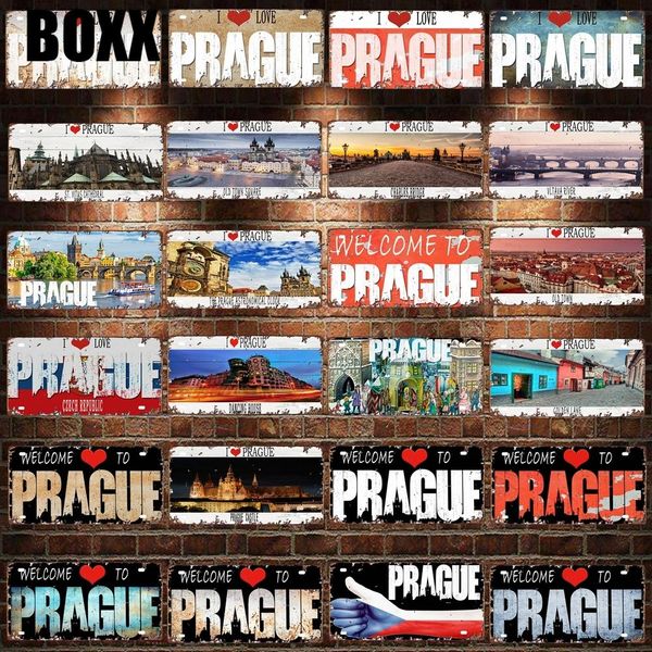 30x15cm prague travel city vintage poster travel souvenir metal sign retro plaque for wall art shop bar home decor
30x15cm prague travel city vintage poster travel souvenir metal sign retro plaque for wall art shop bar home decor