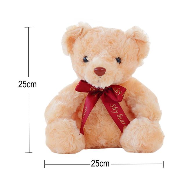 25cm plush bear toy doll with colorful led light sitting red tie children toys for kids birthday gift yyt222 wmtdsp
25cm plush bear toy doll with colorful led light sitting red tie children toys for kids birthday gift yyt222 wmtdsp