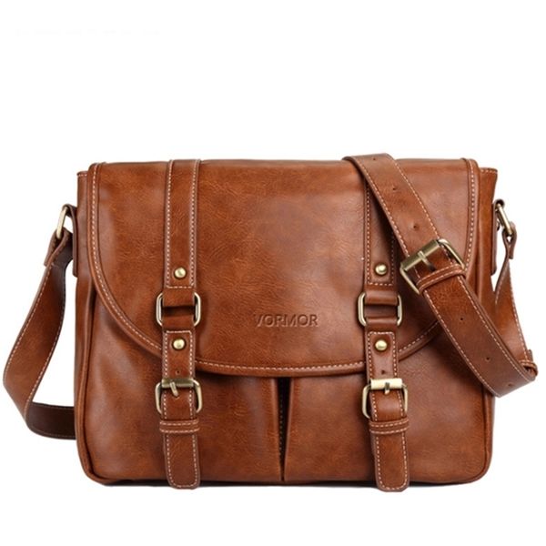 vormor brand men casual business leather mens messenger fashion men's crossbody bag bolsas male y201224
vormor brand men casual business leather mens messenger fashion men's crossbody bag bolsas male y201224