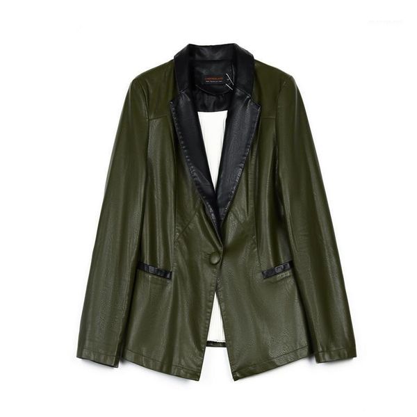 women's leather & faux suede jacket coat spring autumn women slim moto outerwear suits garment lf20111, Black
women's leather & faux suede jacket coat spring autumn women slim moto outerwear suits garment lf20111, Black