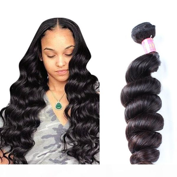 bella hair 8a unprocessed brazilian hair bundles loose wave peruvian indian virgin hair extensions natural color human hair ing, Black
bella hair 8a unprocessed brazilian hair bundles loose wave peruvian indian virgin hair extensions natural color human hair ing, Black