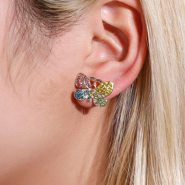 stud 2021 est temperament crystal design butterfly earrings retro sweet insect ear accessory jewelry, Golden;silver
stud 2021 est temperament crystal design butterfly earrings retro sweet insect ear accessory jewelry, Golden;silver