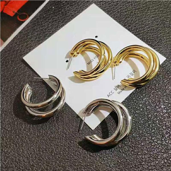 golden big hoop earrings korean geometry metal gold earrings for women female retro drop 2021trend fashion jewelry, Golden;silver
golden big hoop earrings korean geometry metal gold earrings for women female retro drop 2021trend fashion jewelry, Golden;silver