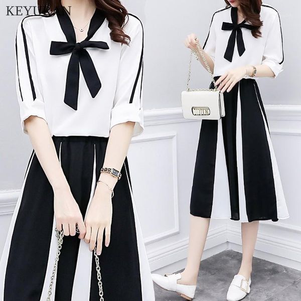 plus size xl-5xl 2018 new summer striped chiffon skirts suit 2 piece set women white bow shirt blouse and long skirt set dresses1
plus size xl-5xl 2018 new summer striped chiffon skirts suit 2 piece set women white bow shirt blouse and long skirt set dresses1