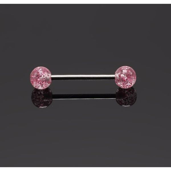 2pcs crylic glitter tongue piercing bars nipple piercing barbell helix tongue ring stainless steel woman's pin body jewelry f sqcwxt, Silver
2pcs crylic glitter tongue piercing bars nipple piercing barbell helix tongue ring stainless steel woman's pin body jewelry f sqcwxt, Silver