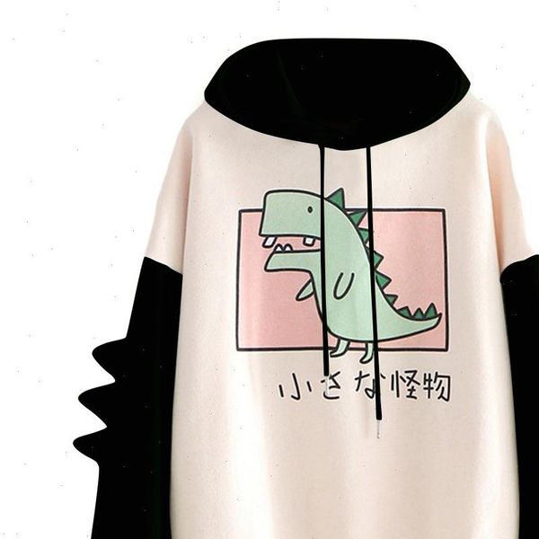40 women hoodies fashion women casual print long sleeve splice dinosaur sweatshirts sudadera mujer, Black
40 women hoodies fashion women casual print long sleeve splice dinosaur sweatshirts sudadera mujer, Black
