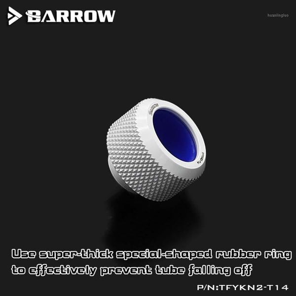 fans & coolings barrow tfykn2-t14 compression fitting for od14mm rigid tubing water cooler g1/4" hard tube reinforced anti-off hand twi
fans & coolings barrow tfykn2-t14 compression fitting for od14mm rigid tubing water cooler g1/4" hard tube reinforced anti-off hand twi
