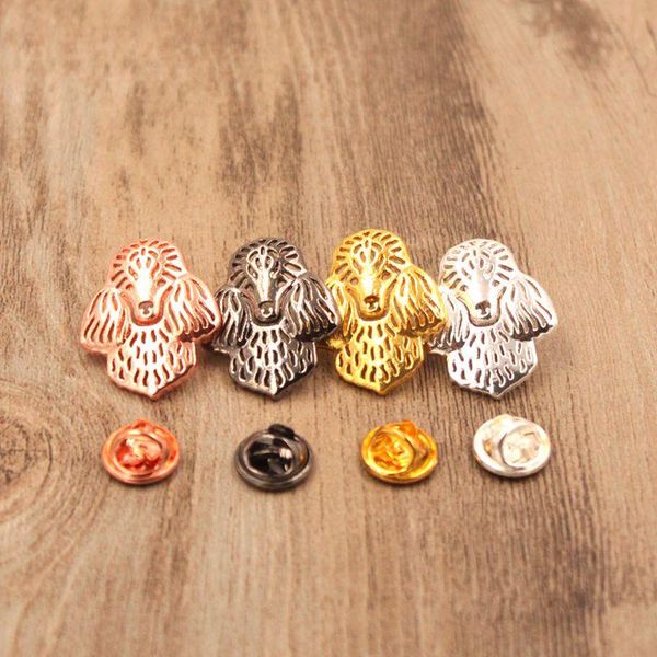 mdogm new fashion poodle dog animal brooches and pins suit cute funny metal small father jewelry gift for male men b013, Gray
mdogm new fashion poodle dog animal brooches and pins suit cute funny metal small father jewelry gift for male men b013, Gray