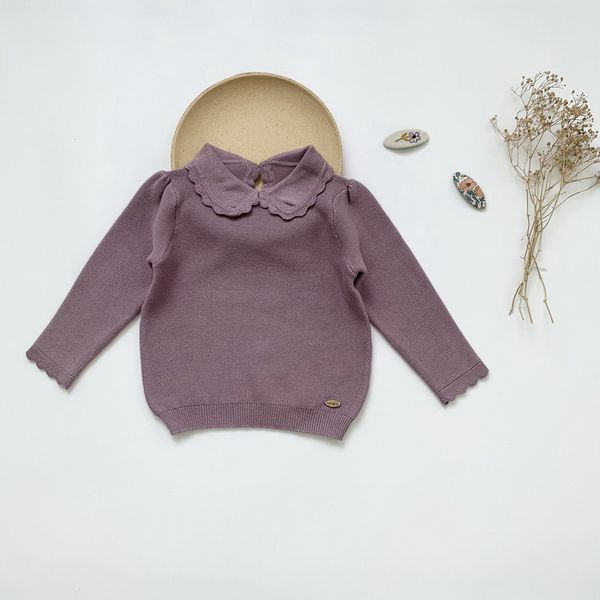2021 new spring girl sweater lotus leaf collar long sleeve fashion knitted cotton pullover children clothes e7012, Blue
2021 new spring girl sweater lotus leaf collar long sleeve fashion knitted cotton pullover children clothes e7012, Blue