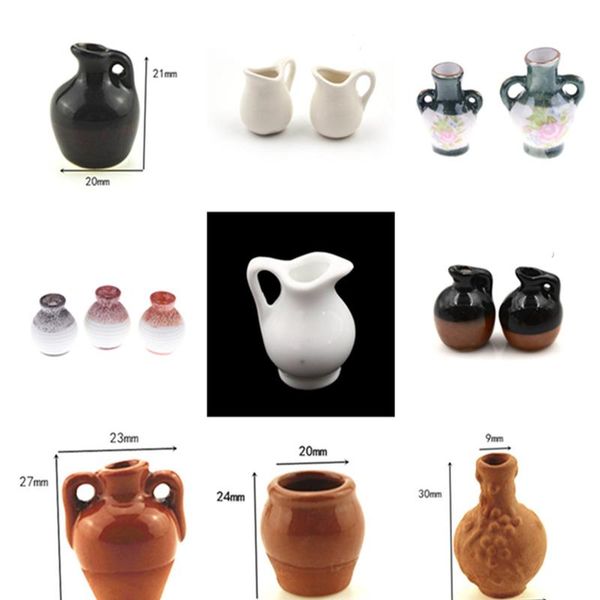 1pcsmini ceramic pottery vase doll miniatures 1:12 house accessories decorative miniature porcelain dollhouse furni bbymul
1pcsmini ceramic pottery vase doll miniatures 1:12 house accessories decorative miniature porcelain dollhouse furni bbymul
