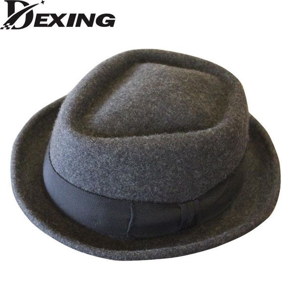 wide brim hats autumn winter woolen gentleman fedora hat for men women small british fashion high-end short felt jazz, Blue;gray
wide brim hats autumn winter woolen gentleman fedora hat for men women small british fashion high-end short felt jazz, Blue;gray