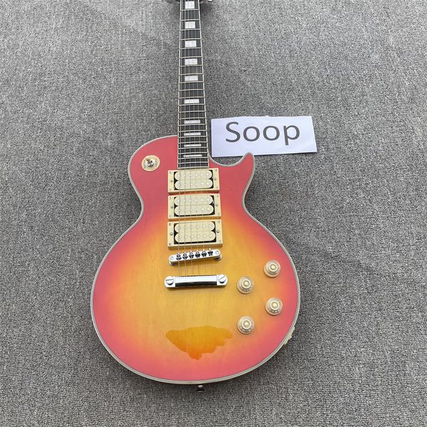 one piece body custom standard electric guitar .tune-o-matic bridge.mahogany body.frets binding.tiger flame guitars
one piece body custom standard electric guitar .tune-o-matic bridge.mahogany body.frets binding.tiger flame guitars