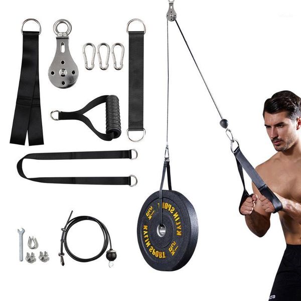 accessories adjustable 3m length cable machine attachments rope pully optional for gym fitness equipment weight lifting workout1
accessories adjustable 3m length cable machine attachments rope pully optional for gym fitness equipment weight lifting workout1