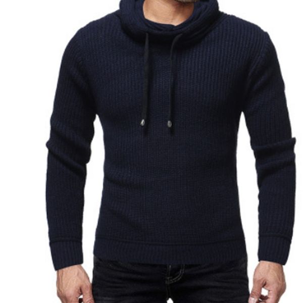 zogaa autumn male knit sweater casual boys long color sheer heap collar fine men's pullovers uory, Black
zogaa autumn male knit sweater casual boys long color sheer heap collar fine men's pullovers uory, Black