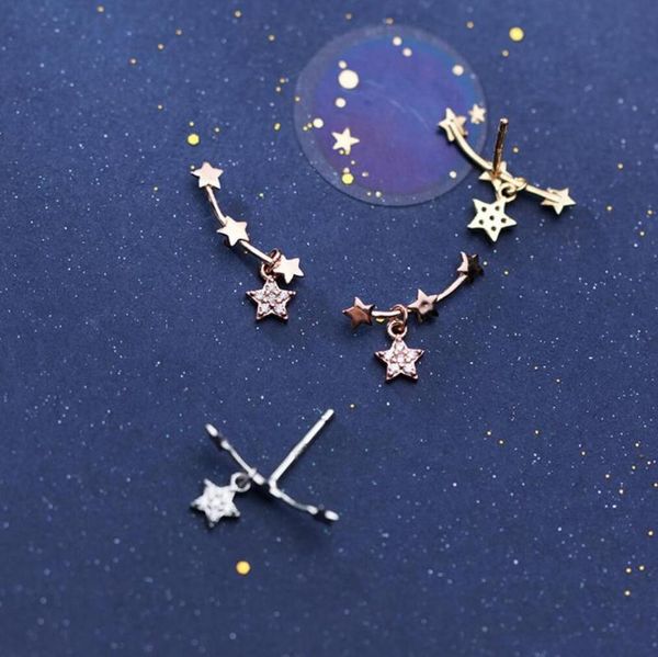 stud 925 sterling silver tiny dangle star cz earrings jewelry gift a1605, Golden;silver
stud 925 sterling silver tiny dangle star cz earrings jewelry gift a1605, Golden;silver