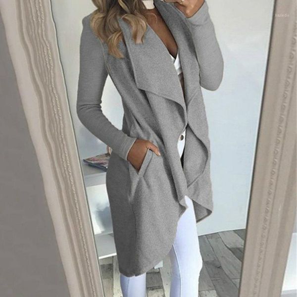 autumn fashion women solid long sleeve turn-down collar open stitch asymmetric length trench coat1, Tan;black
autumn fashion women solid long sleeve turn-down collar open stitch asymmetric length trench coat1, Tan;black