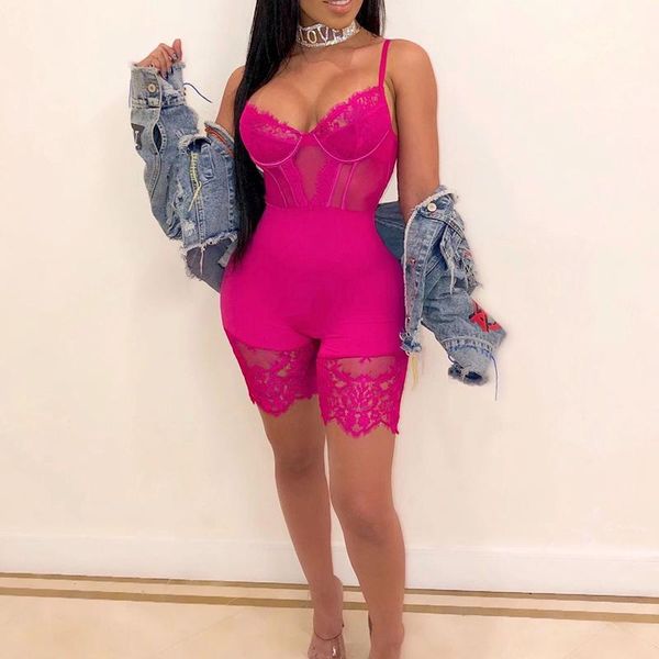 spaghetti strap lace women playsuits deep v sleeveless black backless sheer club see through bodysuits solid casual romper, Black;white
spaghetti strap lace women playsuits deep v sleeveless black backless sheer club see through bodysuits solid casual romper, Black;white