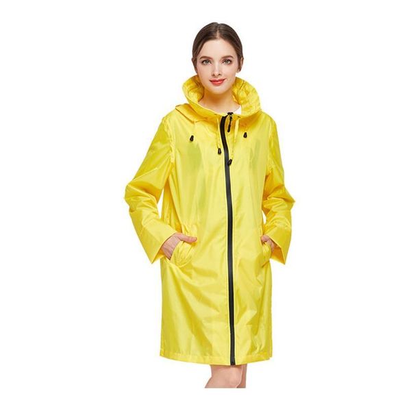 2019 new design fashion waterproof polyester women yellow long raincoat jacket hooded for ladies travel show raingear bbylrn
2019 new design fashion waterproof polyester women yellow long raincoat jacket hooded for ladies travel show raingear bbylrn