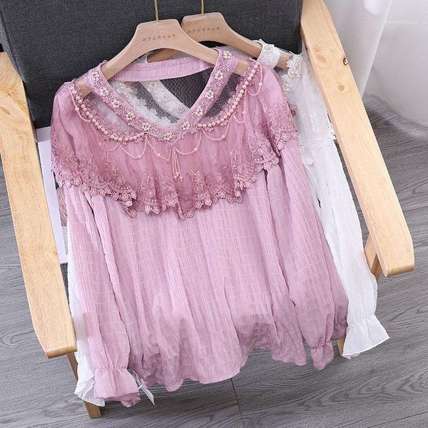 new women luxury lace beading tassels floral blouses long flare sleeve shirts woman party nice elegant blouses ns7621, White
new women luxury lace beading tassels floral blouses long flare sleeve shirts woman party nice elegant blouses ns7621, White