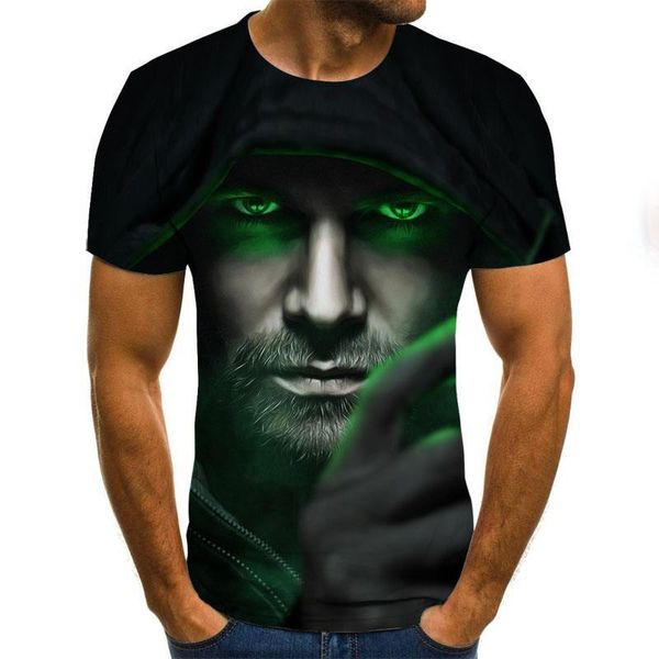 2020 new men women casual t-shirt sports fashion short-sleeved superhero 3d shirt summer round neck top, White;black
2020 new men women casual t-shirt sports fashion short-sleeved superhero 3d shirt summer round neck top, White;black