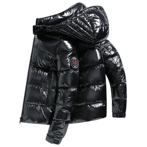 glossy down jacket men's short 2020 new young and middle-aged casual hooded 90% white duck down winter swear coat q1209, Black
glossy down jacket men's short 2020 new young and middle-aged casual hooded 90% white duck down winter swear coat q1209, Black