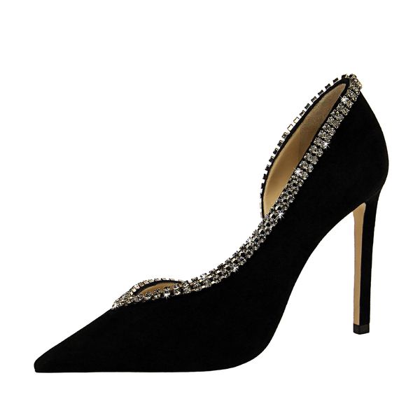 2021 female 20cm high heels crystal glitter bombs lady strass fetish pumps hollow side out black wedding shoes 0cz0
2021 female 20cm high heels crystal glitter bombs lady strass fetish pumps hollow side out black wedding shoes 0cz0