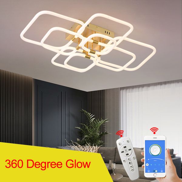 2021 new gold plated led 360 glow 90-260v modern deco chandelier lighting fixture for living bedroom study room kwk7
2021 new gold plated led 360 glow 90-260v modern deco chandelier lighting fixture for living bedroom study room kwk7