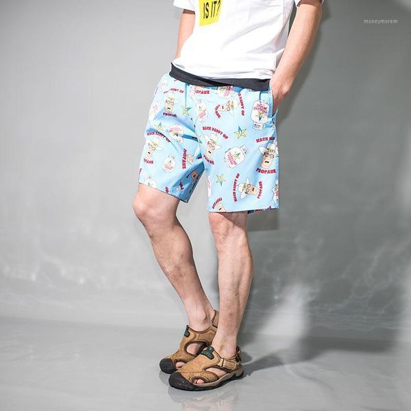 men's shorts 2021 summer men's casual plus size personality printed five-point pants loose beach tide 1, White;black
men's shorts 2021 summer men's casual plus size personality printed five-point pants loose beach tide 1, White;black