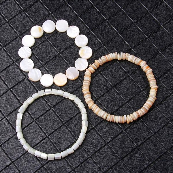natural white freshwater mother of pealrs bracelet for men irregular shell beads bracelet women handmade elastic pulsera jewelry, Black
natural white freshwater mother of pealrs bracelet for men irregular shell beads bracelet women handmade elastic pulsera jewelry, Black