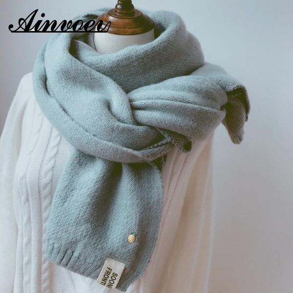 scarves ainvoev 2021 women solid cashmere lady winter thicken warm soft shawls wraps pink black female knitted wool, Blue;gray
scarves ainvoev 2021 women solid cashmere lady winter thicken warm soft shawls wraps pink black female knitted wool, Blue;gray