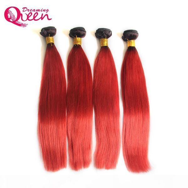 t1b red color ombre brazilian straight human hair extension brazilian ombre virgin human hair 3 pcs ombre hair weave extension, Black
t1b red color ombre brazilian straight human hair extension brazilian ombre virgin human hair 3 pcs ombre hair weave extension, Black