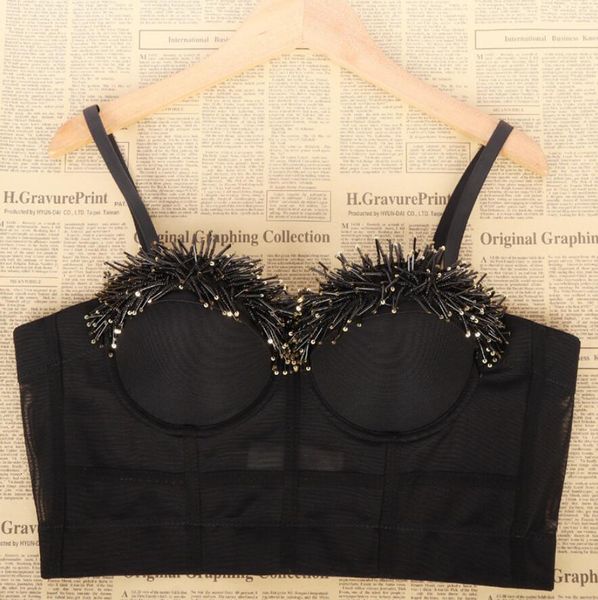 mesh metel bustier push up bra cut-up vest ladies party dress q779 pg32, Black;white
mesh metel bustier push up bra cut-up vest ladies party dress q779 pg32, Black;white