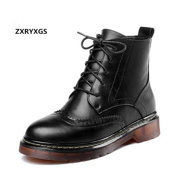 zxryxgs brand boots flat non-slip single boots plus velvet and wool snow fashion real leather shoes woman, Black
zxryxgs brand boots flat non-slip single boots plus velvet and wool snow fashion real leather shoes woman, Black