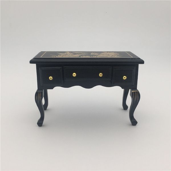 1: 12dollhouse calligraphy and painting writing nostalgic antique desk black table handmade design crsm
1: 12dollhouse calligraphy and painting writing nostalgic antique desk black table handmade design crsm