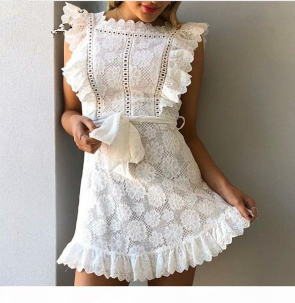 6 colors elegant hollow out lace dress women ladies sleeveless summer midi white dress spring short casual hollow party evening dresses, Black;gray
6 colors elegant hollow out lace dress women ladies sleeveless summer midi white dress spring short casual hollow party evening dresses, Black;gray