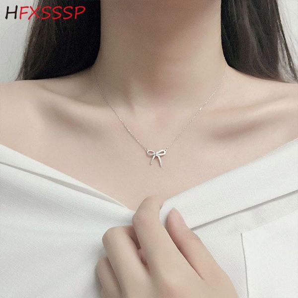 pendant necklaces hfxsssp s925 silver bow necklace female clavicle chain simple fresh sweet student wild accessories
pendant necklaces hfxsssp s925 silver bow necklace female clavicle chain simple fresh sweet student wild accessories