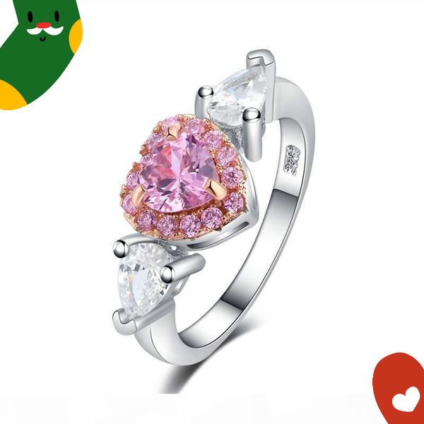 k diamond ring 100 %925 sterling silver angel wings pink cz zirconia love heart wedding jewelry rings for women ring gift yra0226, Slivery;golden
k diamond ring 100 %925 sterling silver angel wings pink cz zirconia love heart wedding jewelry rings for women ring gift yra0226, Slivery;golden